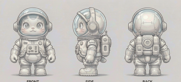 01-cosmo-cat-three-view