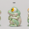 06-hug-frog-three-view