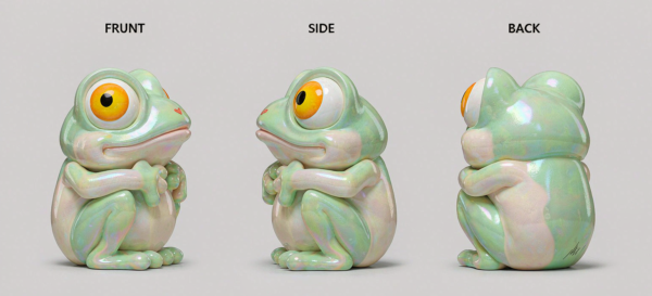 06-hug-frog-three-view